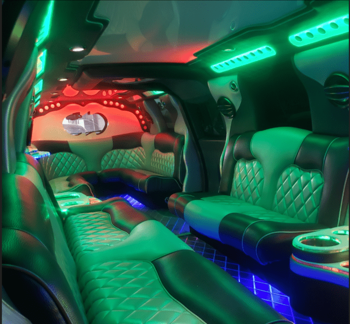 Garden Grove Chrysler Limos Interior